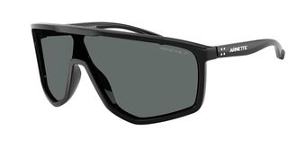Arnette AN4360 Stripe-M Polarized 290081 Mens Sunglasses Black Size 136