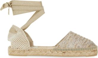 Maneb&igrave; Gold Woven Valenciana Espadrilles