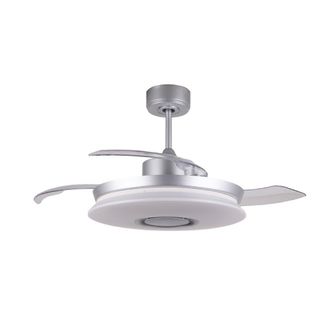 Wonderlamp Ventilador para techo con led 35w, luces rgb y altavoz bluetooth