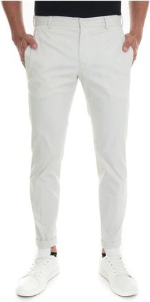 PT01 Slim Fit Chino met reflecterend detail - Heren - Slim Fit Broeken - Wit - 3XL - Katoen - Broeken