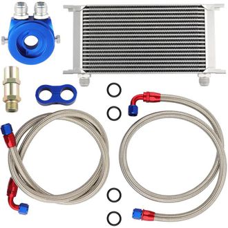 C&A 19 Rows AN-10 Oil Cooler Kit radiatore dellolio adattatore filtro tubo Kit