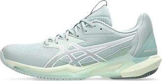 Asics Womens Solution Speed Ff 3 Shoes In Lichen Rock/white