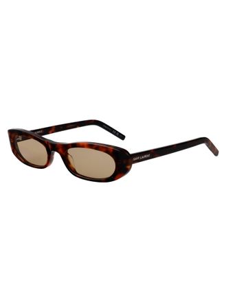 Saint Laurent Womens Sunglasses Havana Brown Acetate
