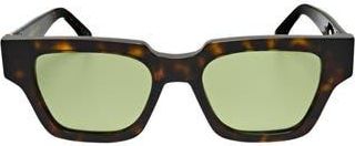 Retro Superfuture 64mm Rectangular Sunglasses in Tortoise at Nordstrom Rack