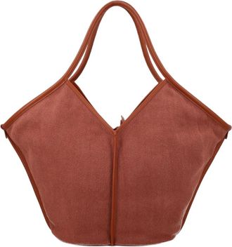 Hereu Beige Calella Recycled Linen Tote