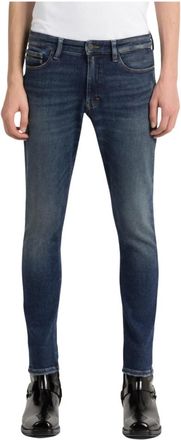 Calvin Klein Blauwe Skinny Jeans met 5 zakken - Heren - Skinny Jeans - Blauw - W31 - Katoen - Jeans