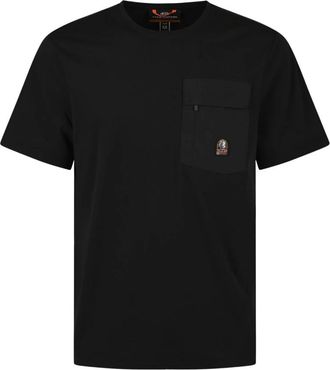 Parajumpers Tops, Heren, Zwart, M, Katoen, Mojave T-Shirt