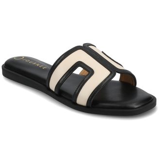 Journee Collection Womens Primah Wide Width Flat Sandals