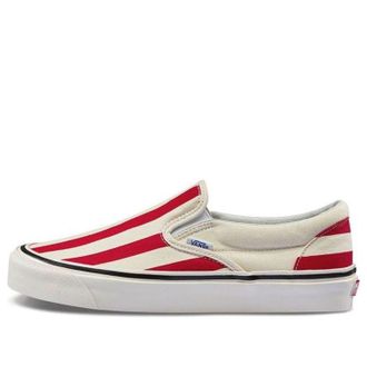 Vans Classic Slip-On 98 DX Anaheim Factory - Red Big Stripes VN0A3JEXVN2