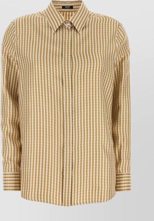 Versace silk printed shirt