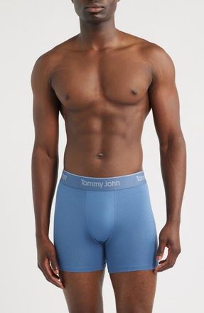 Tommy John Assorted 3-Pack Second Skin 4-Inch Stretch Modal Boxer Briefs in Flc/drbl/bh at Nordstrom, Size Xx-Large