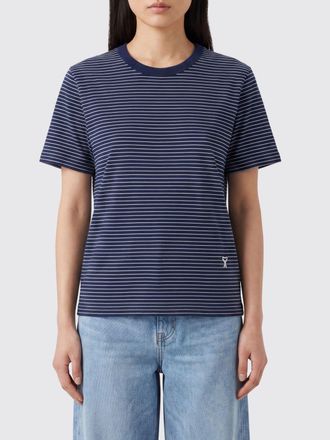 Ami Striped Cotton T-Shirts