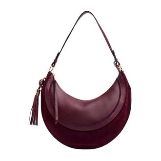 Lancel Shoulder Bags, female, Purple, Size: ONE SIZE Hobo Hoboh&egrave;me Zip M
