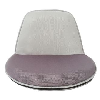 Mobili Rebecca Mobili Rebecca - Rebecca Mobili Silla Plegable De Meditaci&oacute;n, Tela, Gris, 44x52x50