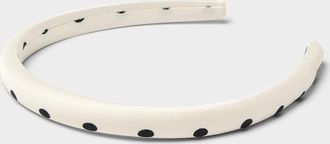 Simons Womens Contrast dot thin headband