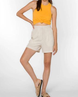 Velvet Heart Kaia Shorts In Wheat