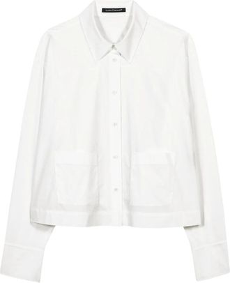 Luisa Cerano Shirts - Dames - Overhemden - Wit - S - Overhemden