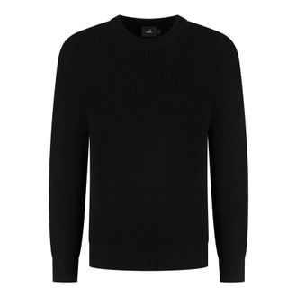 Wahts Mens Knitwear, TargetGroup:Men Pure Black / XXL