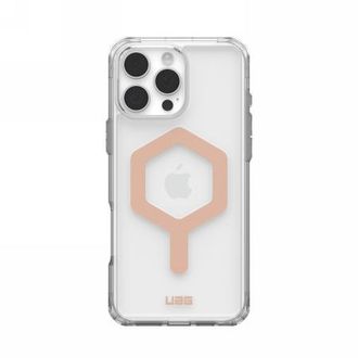 Urban Armor Gear Funda Protectora Uag Plyo Magsafe Para Iphone 16 Pro Max Compatible Con Magsafe (hielo/oro Rosa)