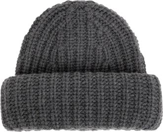 Lisa Yang Beatris Muts - Dames - Hoeden - Grijs - S - Kasjmier - Accessoires