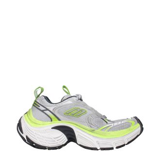 Balenciaga 6xl Herrens Sneakers aus Fluo-Stoff in Grau/Gr&uuml;n