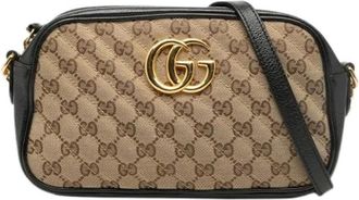 Gucci Borsa a tracolla Pre-owned in tela - - Pre-owned - Donna - Beige - ONE SIZE