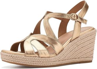 S&ouml;fft Norma Womens Wedge Shoes Gold : 7.5 M (B), Leather