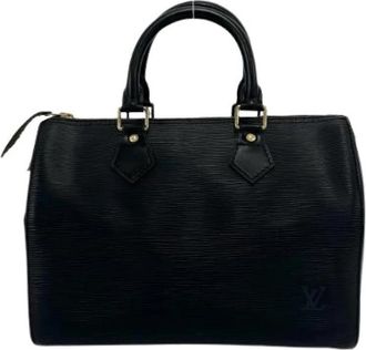 Louis Vuitton Pre-owned Epi Speedy 25 Handtas - Dames - Vintage Handtas - Zwart - ONE Size - Leer - Vintage