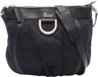 Gucci Pre-owned Gucci GG Canvas Abbey D Ring Crossbody Unisex WK328E1206IK3R4A