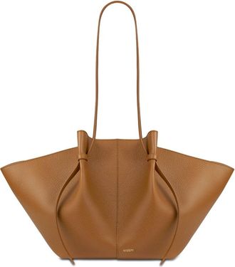 Yuzefi Bovine Leather Elongated Mochi Tote Bag