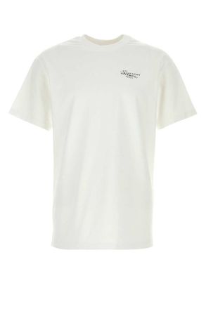 Givenchy White Cotton T-shirt