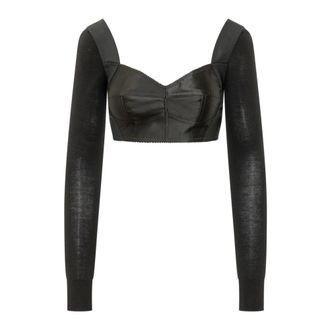 Dolce & Gabbana Tops, Dames, Zwart, S, Tops