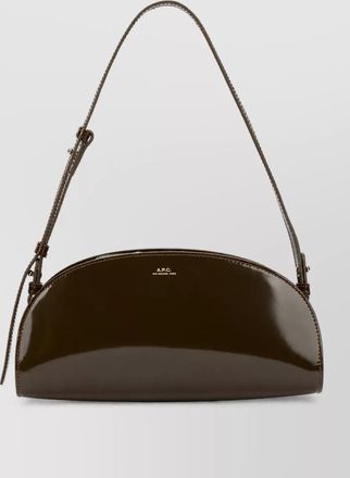 A.P.C. leather clutch bag