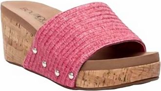 Corkys Footwear Womens Summer Lovin Studded Casual Sandals In Pink