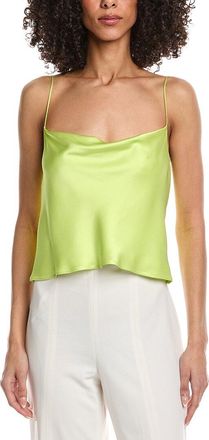 Sally Lapointe Lapointe Satin Bias Cami Shirt