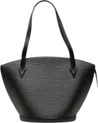 Louis Vuitton Pre-owned Shoulder Bags, female, Black, Size: ONE SIZE Pre-owned Saint Jacques GM