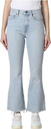 Polo Ralph Lauren Cropped flared jeans - Dames - Cropped Jeans - Blauw - W30 - Denim - Jeans