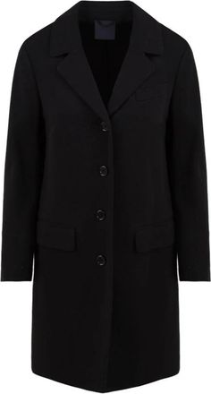 Aspesi 00703 Coat - Dames - Mantel - Zwart - XL - Jassen