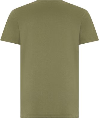 GANT Mens T-Shirt Slim Fit Cotton Green T-Shirts And Polos