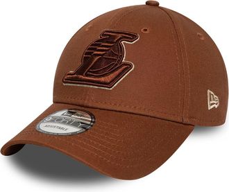 New Era Unisex Baseball Cap 9forty Med Brown Cotton Hat
