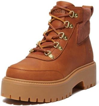 Timberland Stone Street Platform Boot in Rust Full Grain at Nordstrom, Size 6.5