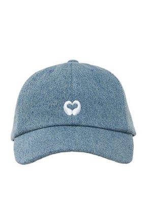 Maje Denim cap in Blue at Nordstrom