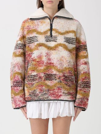 Isabel Marant Giacca Isabel Marant Etoile in pile con motivo astratto