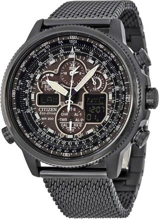 Citizen Navihawk A-T Eco-Drive Chronograph Mens Watch JY8037-50E
