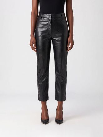 Andamane Mid-Rise Cropped Skinny Faux Leather Trousers