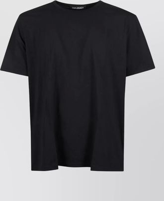 Our Legacy cotton jersey crew neck drop shoulder t-shirt