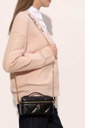 Tory Burch Handbag Kira Dimond, Womens, Black