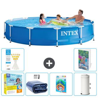 Intex Piscina Con Estructura Redonda - 366x76 Cm - 7-piezas S7