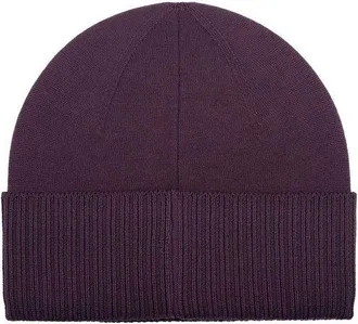 Givenchy Mens Purple Wool Beanie Accessory