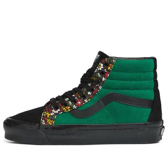 Vans SK8-HI Anaheim Factory 38 DX Black Green Red VN0A5KXVRGR